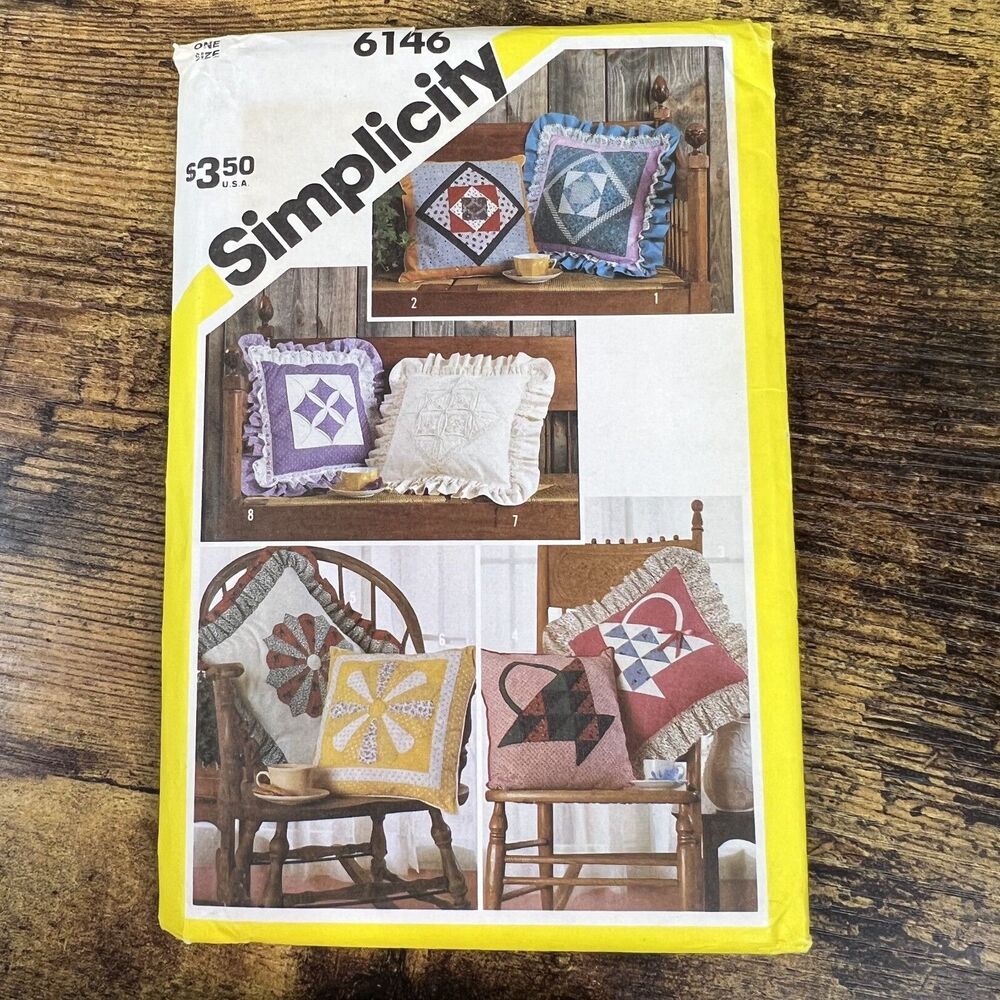 Simplicity Vintage 1983 Uncut Pattern #6146